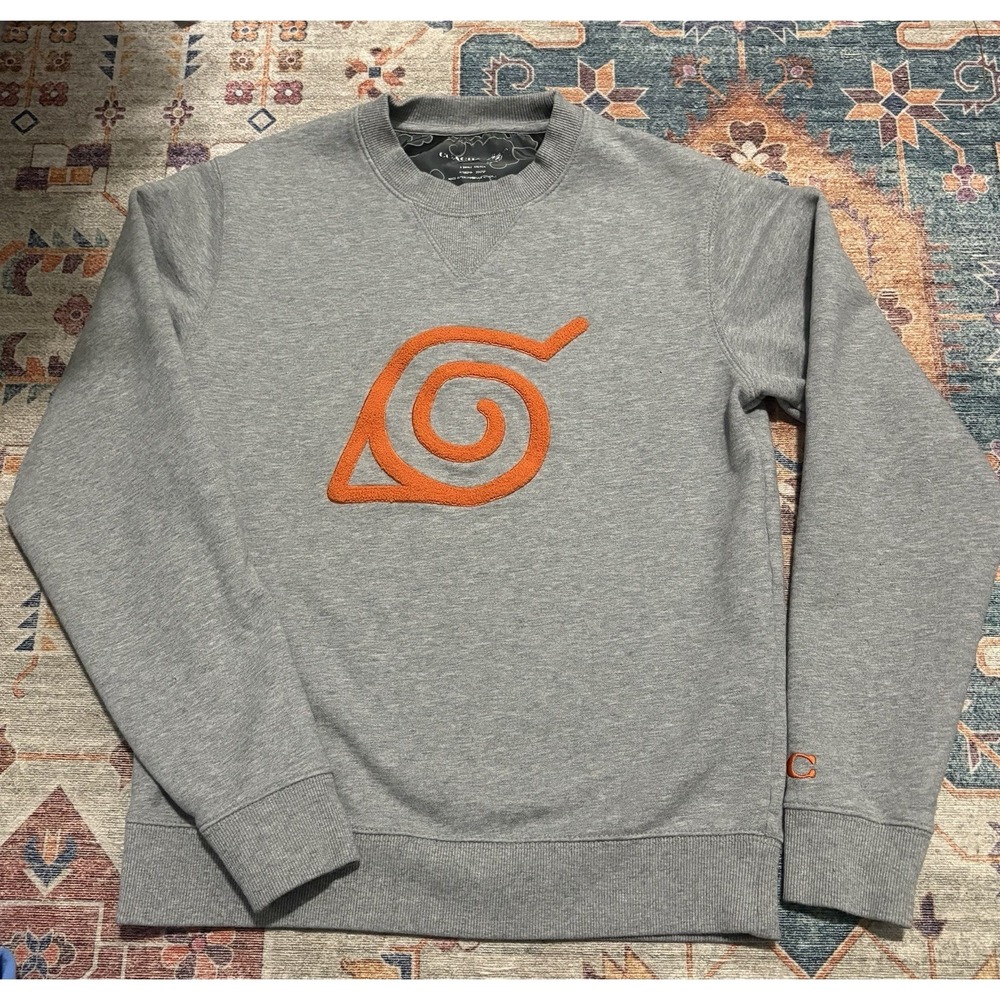 Coach x Naruto Michael B Jordan Crewneck Sweatshirt Size Xsmall Hidden Leaf Rare